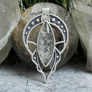 Voyager Nouveau Necklace // Lodolite