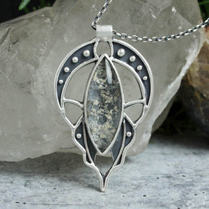 Voyager Nouveau Necklace // Lodolite