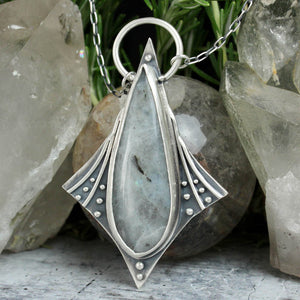 Voyager Necklace // Moonstone