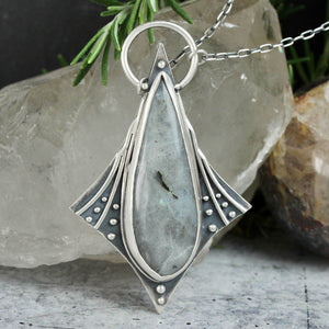 Voyager Necklace // Moonstone