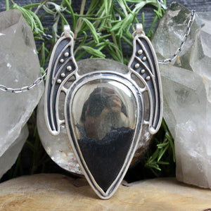 Prophetess Necklace // Pyrite - Acid Queen Jewelry