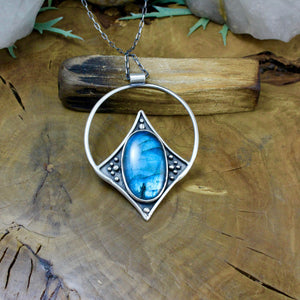 Conjurer Pendant // Labradorite - Acid Queen Jewelry