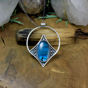 Conjurer Pendant // Labradorite - Acid Queen Jewelry