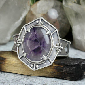 Warrior Cuff //Amethyst