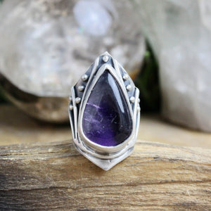 Warrior Ring // Amethyst - Size 5 - Acid Queen Jewelry