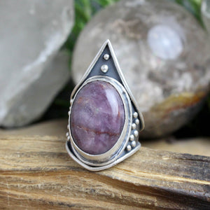 Warrior Ring // Ruby - Size 9.5 - Acid Queen Jewelry