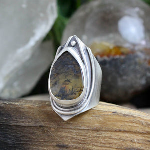 Warrior Ring // Dendritic - Size 7 - Acid Queen Jewelry