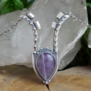 Dejah Necklace //  Amethyst - Acid Queen Jewelry