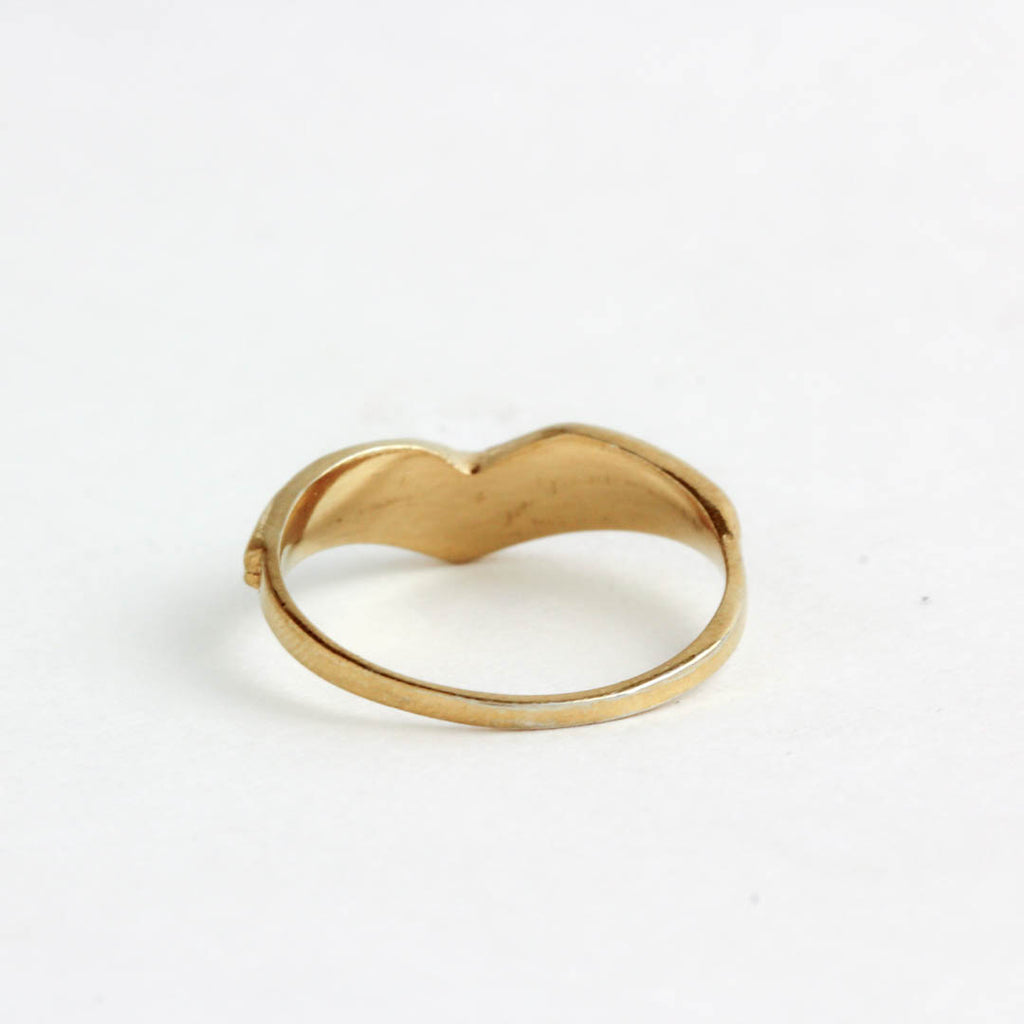 Sunna Ring - Stacker ring - 14K Gold - Acid Queen Jewelry