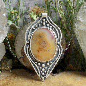 Voyager Necklace // Agate - Acid Queen Jewelry
