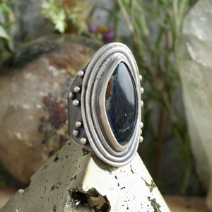 Warrior Ring // Pietersite- Size 6.5 - Acid Queen Jewelry