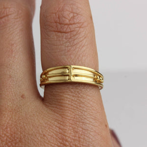 Olwen Ring - Stacker Ring - 14K Gold