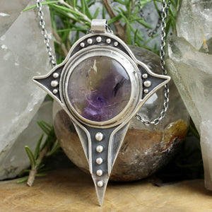 Voyager Necklace // Ametrine