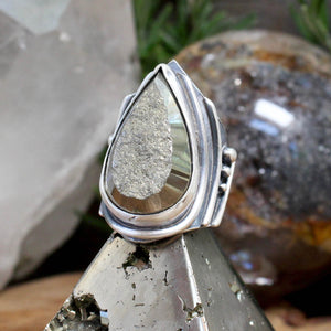 Warrior Ring // Pyrite - Size 6 - Acid Queen Jewelry