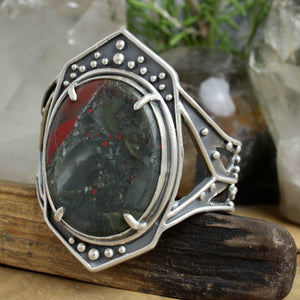 Warrior Laced Cuff // Bloodstone
