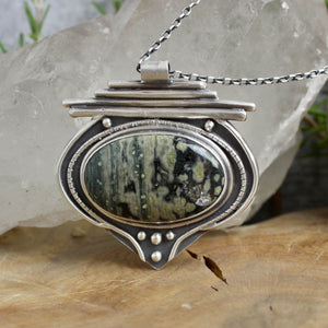 Voyager Necklace // Ocean Jasper w/ Inclusion