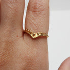 Eos Ring - Stacker Ring - 14k Gold - Acid Queen Jewelry