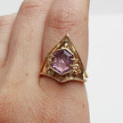 Shakti Ring - Amethyst - 14K Gold - Acid Queen Jewelry