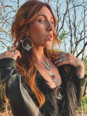 Sela Pendant // Labradorite