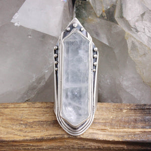 Amplifier Ring // Quartz - Size 8.25