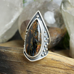 Warrior Ring // Pietersite- Size 8