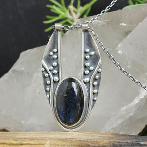 Voyager Necklace //  Labradorite