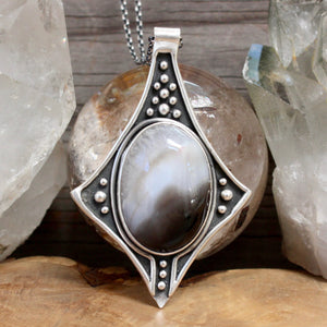 Voyager Necklace // Agate - Acid Queen Jewelry