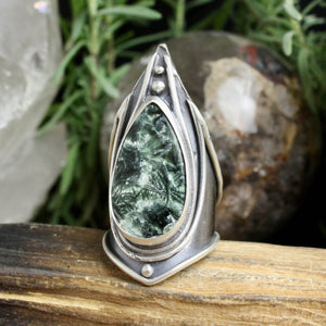 Warrior Ring // Seraphinite - Size 9