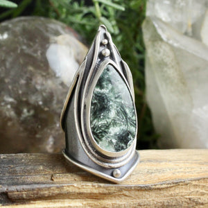 Warrior Ring // Seraphinite - Size 9