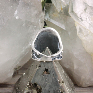 Warrior Laced Ring //  Pyrite - Size 8