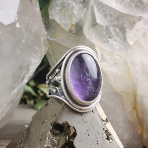 Warrior Laced Ring // Amethyst - Size 10