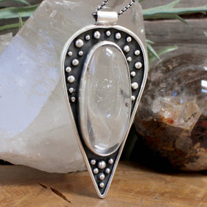 Voyager Necklace // Quartz - Acid Queen Jewelry