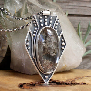 Voyager Necklace // Lodolite - Acid Queen Jewelry