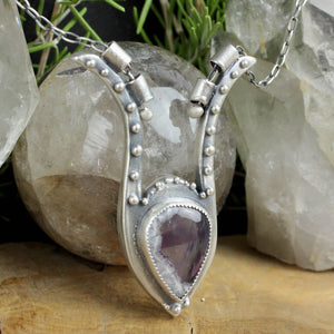 Dejah Necklace //  Amethyst