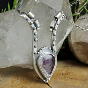 Dejah Necklace //  Amethyst
