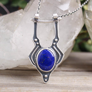 Voyager Necklace // Lapis Lazuli