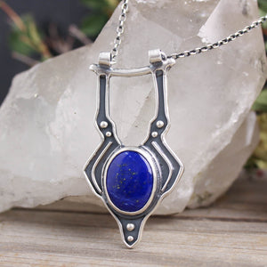 Voyager Necklace // Lapis Lazuli