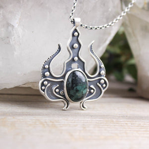 Lula Necklace //  Emerald