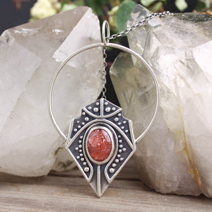 Siona Necklace // Sunstone