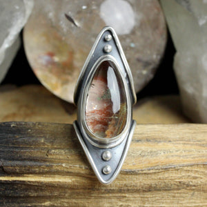 Warrior Ring // Lodolite - Size 5.5