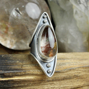 Warrior Ring // Lodolite - Size 5.5