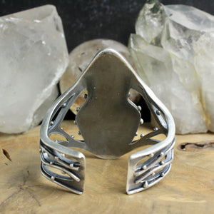 Warrior Laced Cuff // Double Labradorite