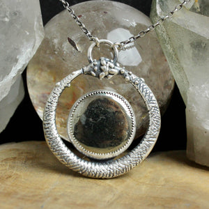 Serpent Queen Necklace // Pyrite