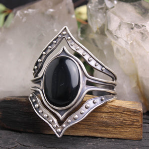 Warrior Cuff Bracelet // Onyx