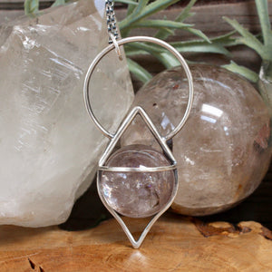 Crystal Ball Pendant // Ametrine - Acid Queen Jewelry