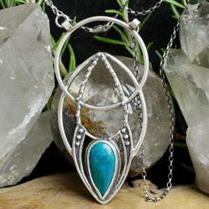 Voyager Necklace //  Chrysocolla