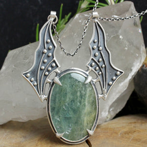 Prophetess Necklace //  Aquamarine
