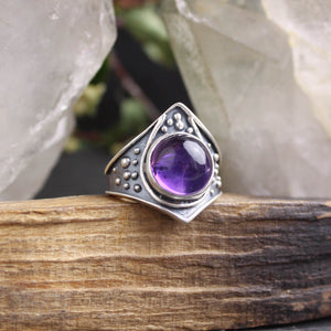 Draco Ring  // Amethyst