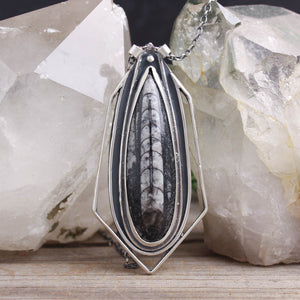 Voyager Necklace  //  Orthoceras