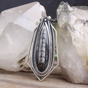 Voyager Necklace  //  Orthoceras